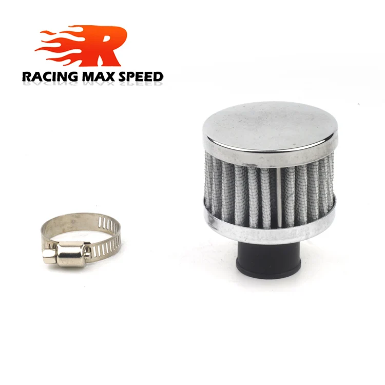 Universal Car Air Filter for Motorcycle Cold Air Intake High Flow Crankcase Vent Cover Mini Breather Filters 9mm 12mm 18mm 25mm