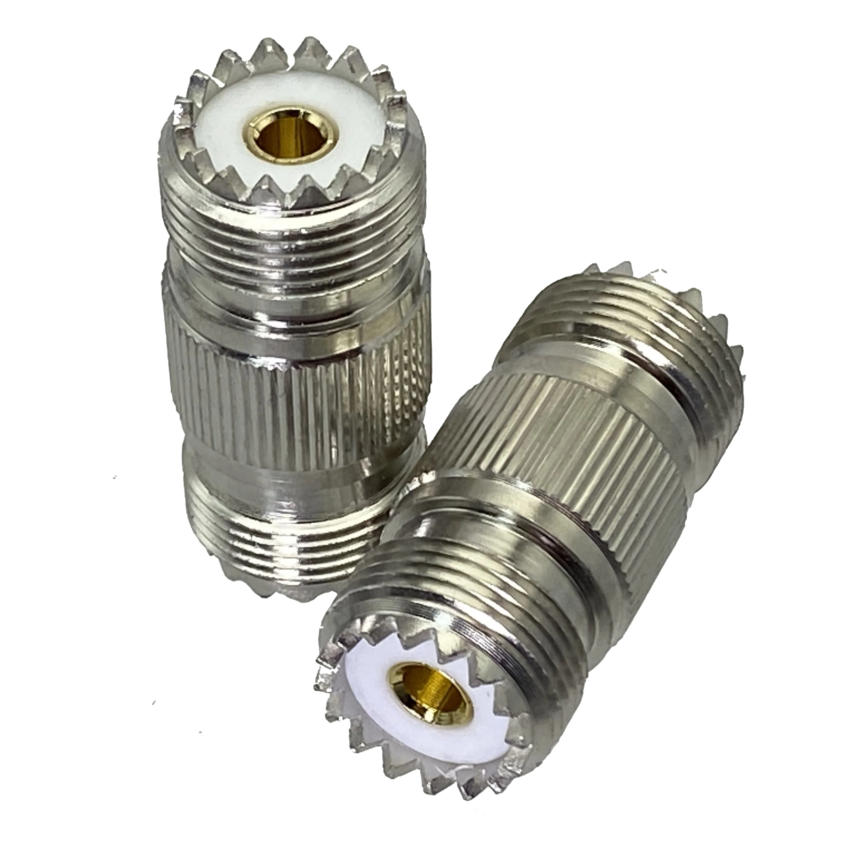 1Pcs UHF PL259 SO239 to UHF / BNC Male plug & Female jack Bulkhead & 4-holes Flange RF Coaxial Adapter connector Test Converter