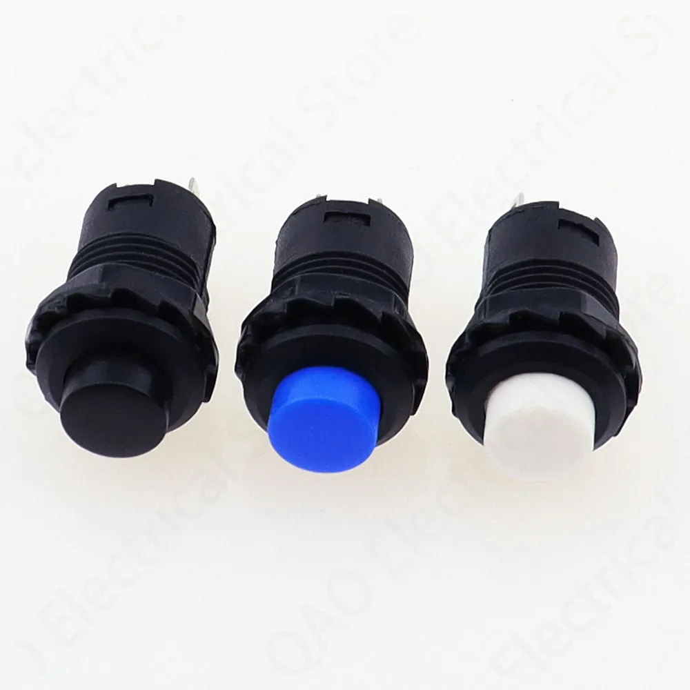 10pcs DS-228 On / off latching or Momentary push button Switches locking car dashboard dash boat 12V DS-428
