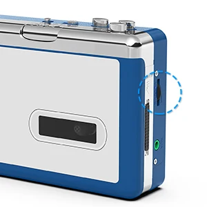 Y&H Portable Personal Walkman Bluetooth Cassette Player, Transmit Retro Tape Music to Bluetooth Earphone or Speaker ezcap215