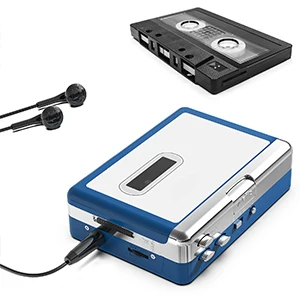 Y&H Portable Personal Walkman Bluetooth Cassette Player, Transmit Retro Tape Music to Bluetooth Earphone or Speaker ezcap215