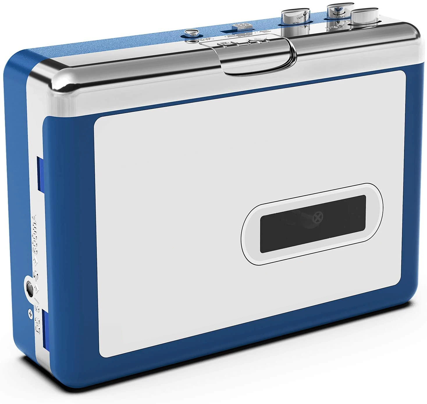 Y&H Portable Personal Walkman Bluetooth Cassette Player, Transmit Retro Tape Music to Bluetooth Earphone or Speaker ezcap215