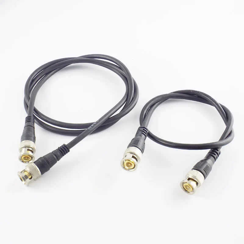 0.5M/1M/2M/3M 5m 10m BNC Male to BNC Male Cable Cord For BNC Adapter Home Extension Connector Adapter Wire for CCTV Camera