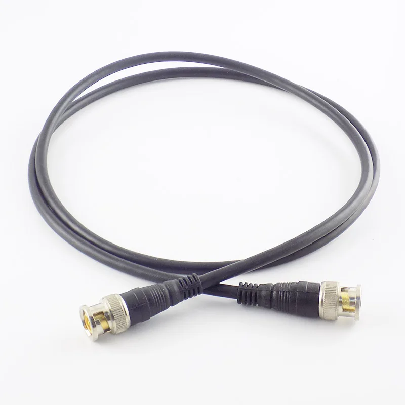 0.5M/1M/2M/3M 5m 10m BNC Male to BNC Male Cable Cord For BNC Adapter Home Extension Connector Adapter Wire for CCTV Camera