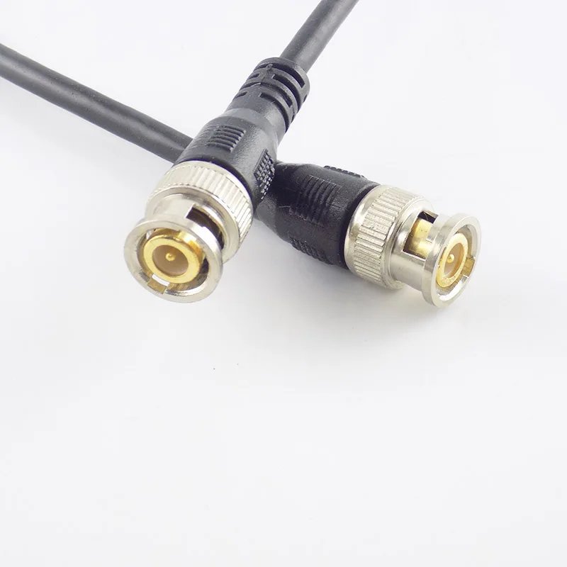 0.5M/1M/2M/3M 5m 10m BNC Male to BNC Male Cable Cord For BNC Adapter Home Extension Connector Adapter Wire for CCTV Camera