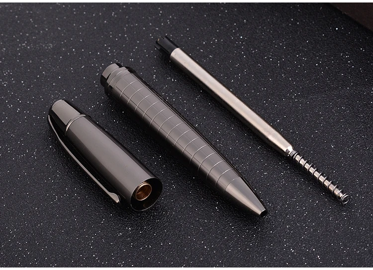 Luxury Heavy Feel Metal Ballpoint Pens School Business Office Signature Roller Pen Writing Ballpen Student Stationery Supplies