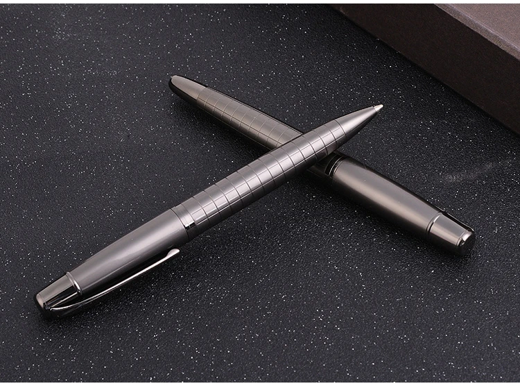Luxury Heavy Feel Metal Ballpoint Pens School Business Office Signature Roller Pen Writing Ballpen Student Stationery Supplies