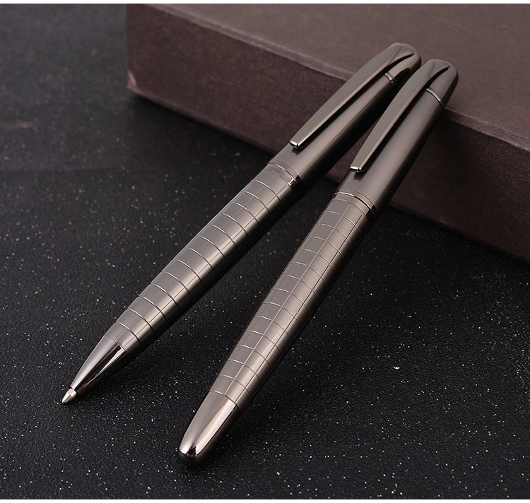 Luxury Heavy Feel Metal Ballpoint Pens School Business Office Signature Roller Pen Writing Ballpen Student Stationery Supplies
