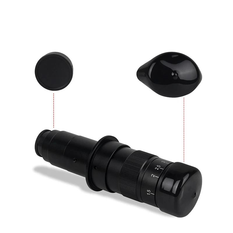 YIZHAN 215x 180x 150x Lens 0.7X~4.5X Adjustable Magnification Industry Microscope Lens Multiples CS C-MOUNT For HDMI USB Camera