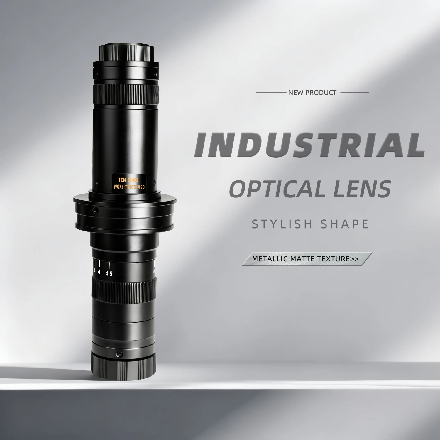 YIZHAN 215x 180x 150x Lens 0.7X~4.5X Adjustable Magnification Industry Microscope Lens Multiples CS C-MOUNT For HDMI USB Camera