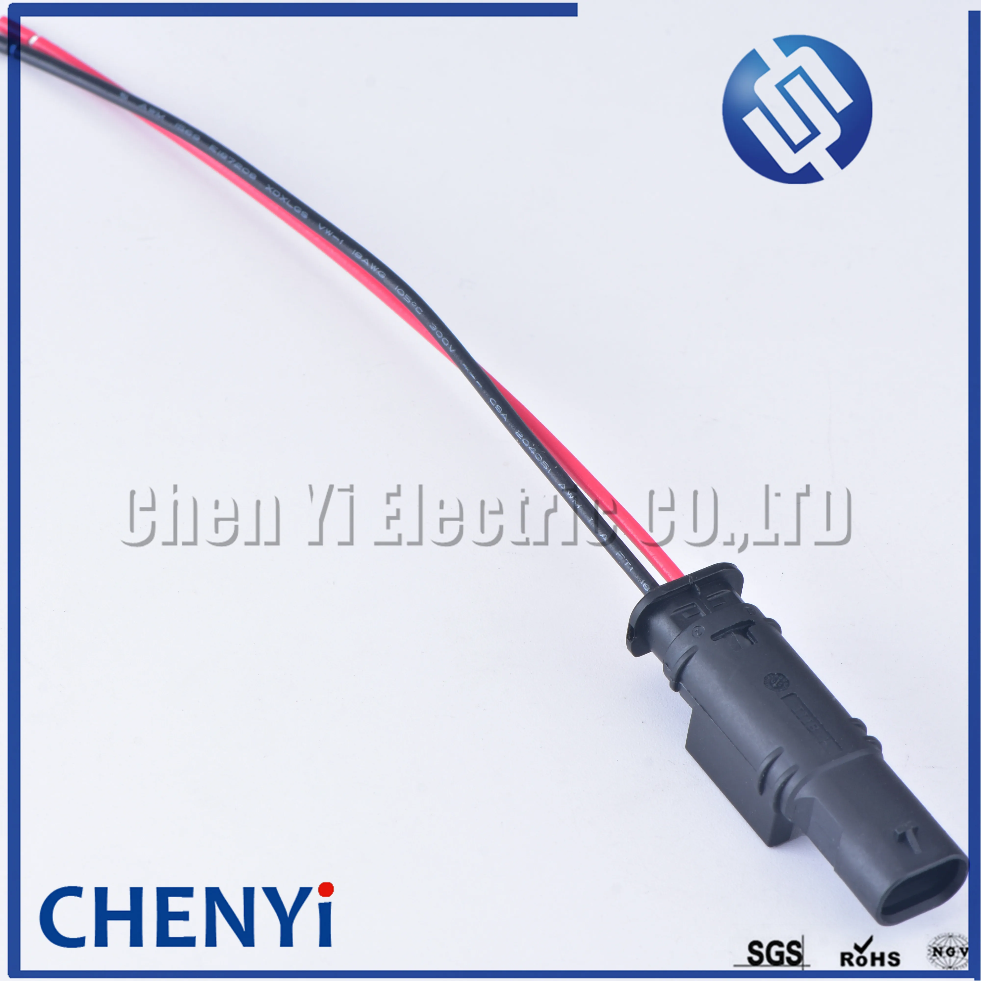 2 Pin auto fuel injector connector wires waterproof sensor plug 0-2112986-1 1-1718643-1 4F0973702 4F0 973 702