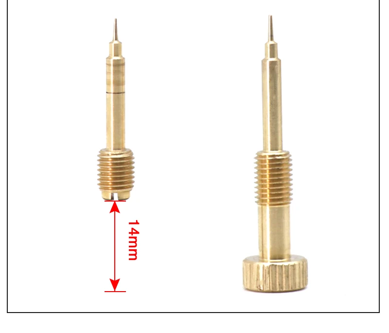 Alconstar-Carburetor Air Screws Idle Mixture Fuel Ratio Adjusting Screw For Harley CV40 Twin Cam Sportster Keihi CVK 34/36/40