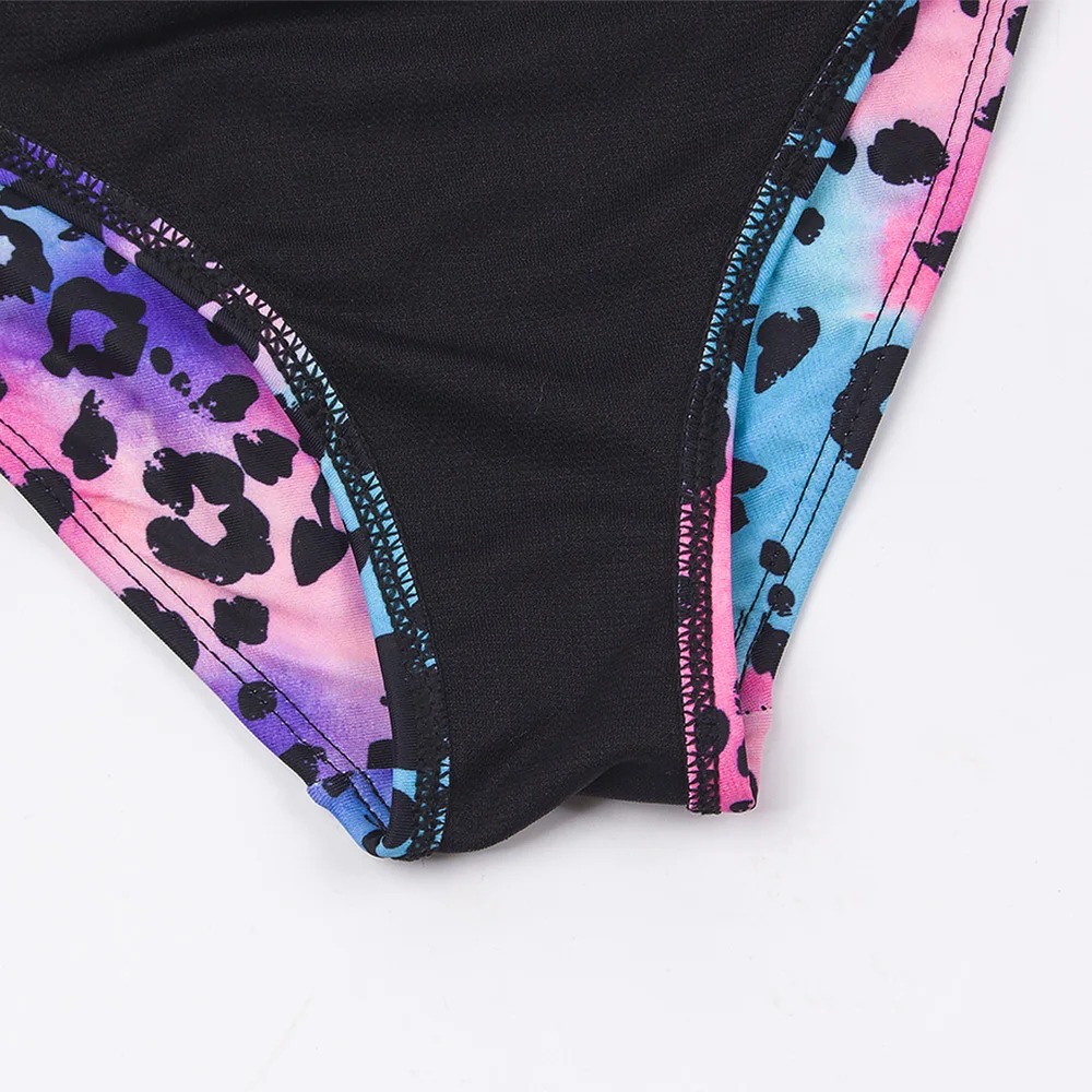 2026 Children's Swimwear Two Piece Butterfly Swimsuit For Girls Halter Summer Bikini Sets Kids Swimsuits Lovely Swimming Suit