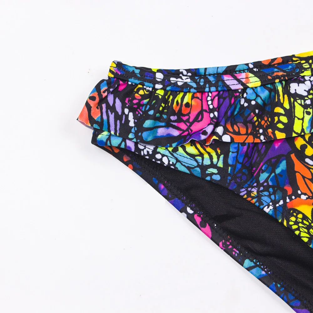 2026 Children's Swimwear Two Piece Butterfly Swimsuit For Girls Halter Summer Bikini Sets Kids Swimsuits Lovely Swimming Suit