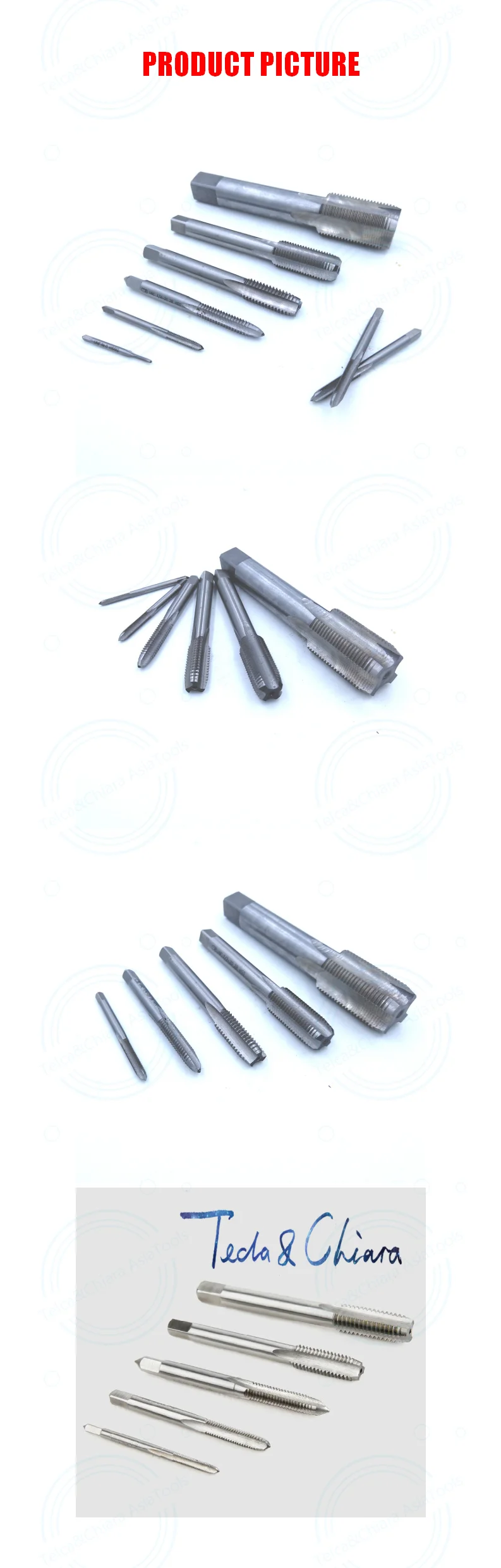 1Pc M3.5 M4 M4.5 M5 M5.5 X 0.5mm 0.6mm 0.7mm 0.75mm 0.8mm Metric HSS Right Hand Tap Threading Tools For Mold Machining *