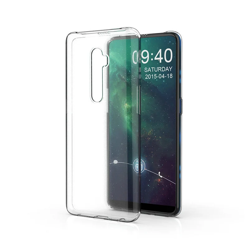 Ultrathin Back Cover Case for OPPO Reno Ace Z 2Z 2F 5G Soft TPU Clear Phone Housing Reno2 2 F Pro 10X 10 Ace2 EVA Funda Coque