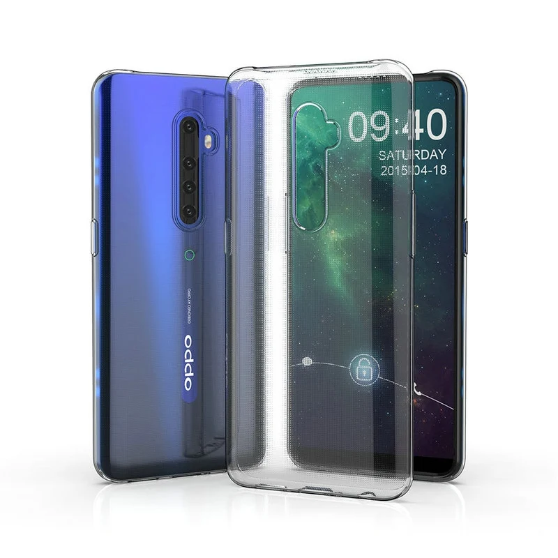 Ultrathin Back Cover Case for OPPO Reno Ace Z 2Z 2F 5G Soft TPU Clear Phone Housing Reno2 2 F Pro 10X 10 Ace2 EVA Funda Coque