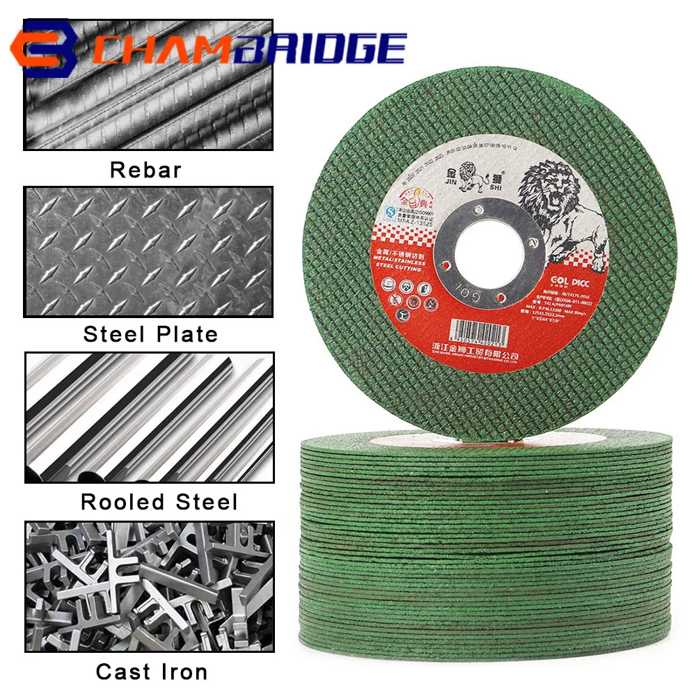 2-60Pcs 125mm Metal Cutting Disc 5inch Cut Off Whee Stainless Steel Grinding Cutting Discs for Angle Grinder
