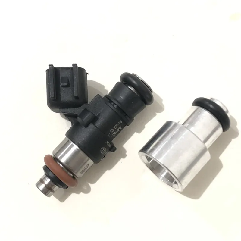 4pcs fuel injector extender adpator 14mm to 14mm for bosch short fuel injector to middle size with oring