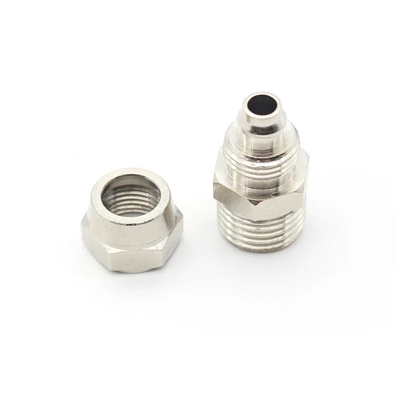 OD 4/6/8/10/12mm Hose Tube M5/1/8''/ 1/4'' 3/8'' 1/2'' Male Thread Pneumatic Fast twist Fittings Quick Joint Coupler Connector