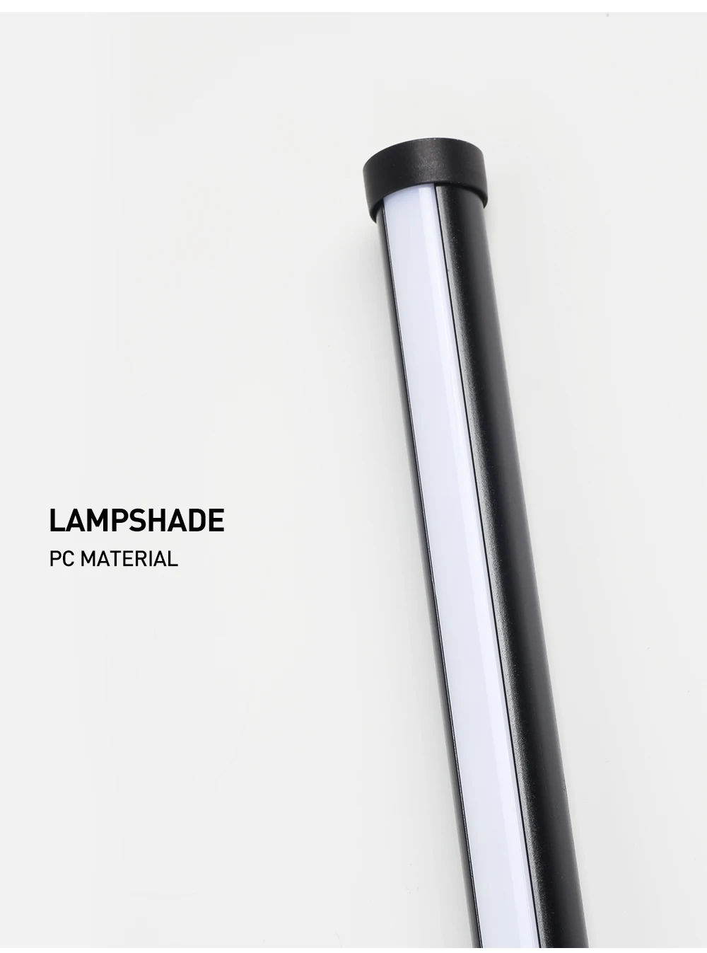LUCKYLED Modern Led Wall Light AC85-290V Long Wall Lamp Sconce 100cm 120cm Interior Wall Light Bedside Bedroom Light Black White