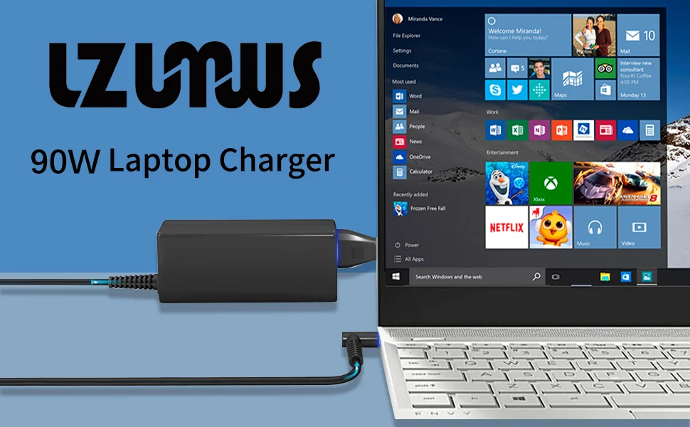 19V 4.74A 90W 7.4*5.0MM AC Laptop Adapter Power Supply For HP Pavilion DV3 DV4 DV5 DV6 6535S 6570B 6910P ProBook 430 G1 G2