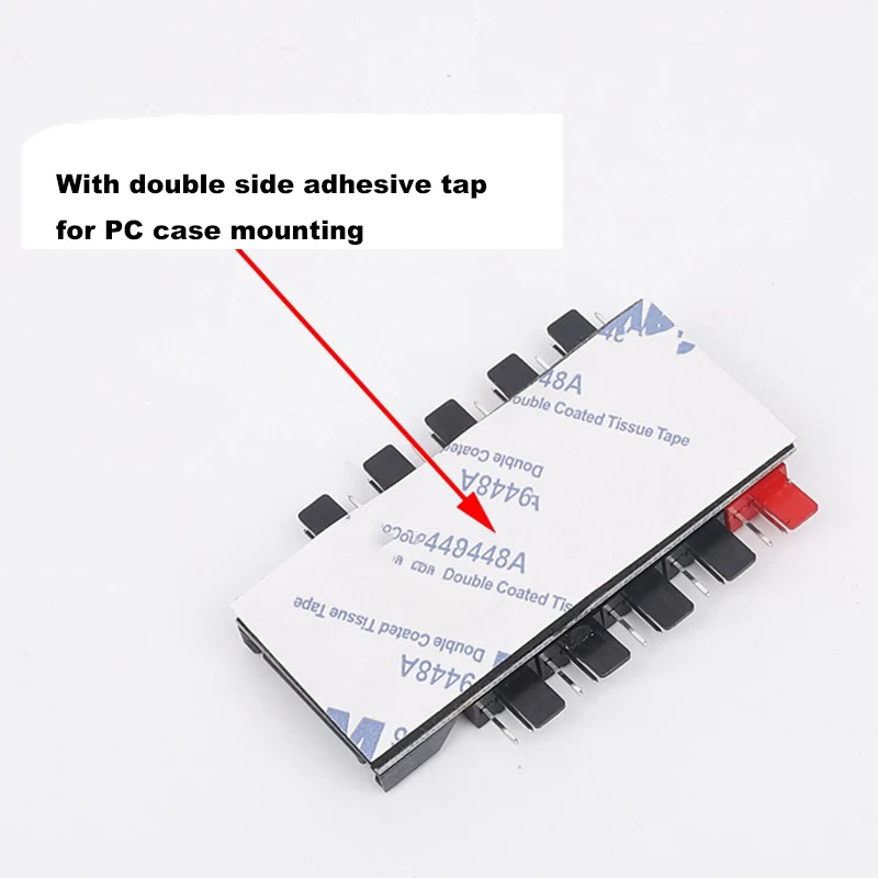 10 Port 4pin PWM Fan Hub Splitter Adpater w/ RPM Speed Controller Cable Power by IDE Molex 4 pin or SATA,Fan Spliter 4-pin 3pin