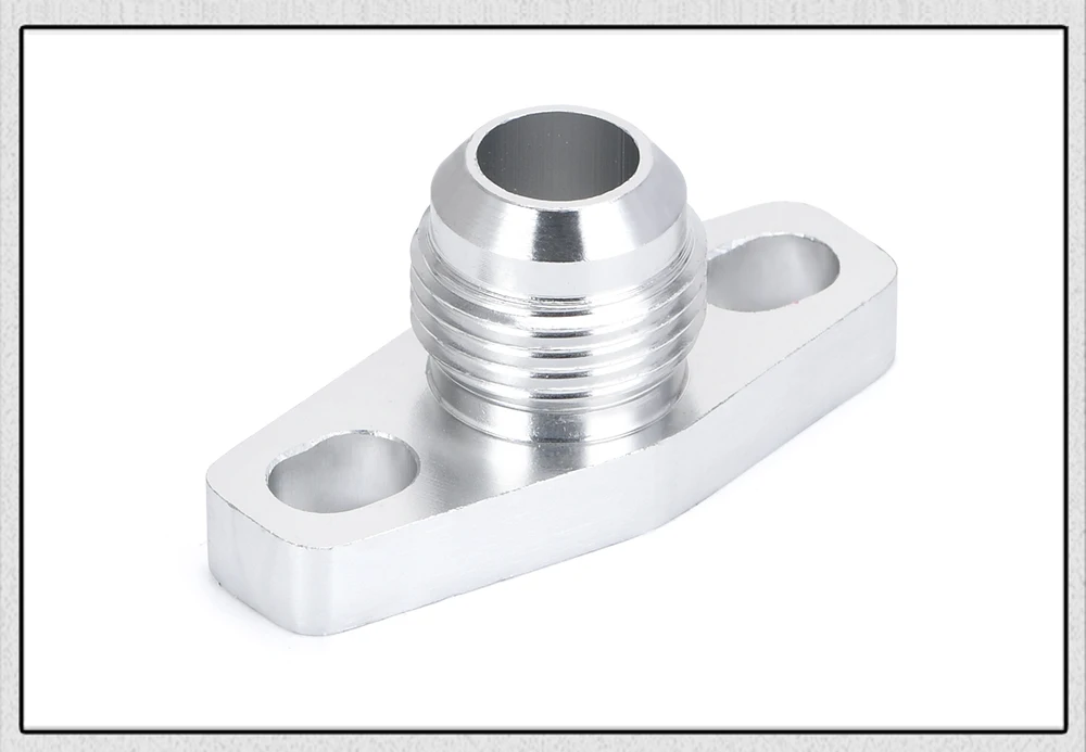 PQY - Turbo Oil Return/Drain Flange Adapter AN10 FOR TURBO GT28 GT30 GT35 T25 PQY-OFG34