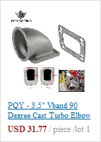 PQY - Turbo Oil Return/Drain Flange Adapter AN10 FOR TURBO GT28 GT30 GT35 T25 PQY-OFG34