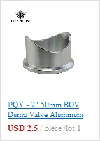 PQY - Turbo Oil Return/Drain Flange Adapter AN10 FOR TURBO GT28 GT30 GT35 T25 PQY-OFG34