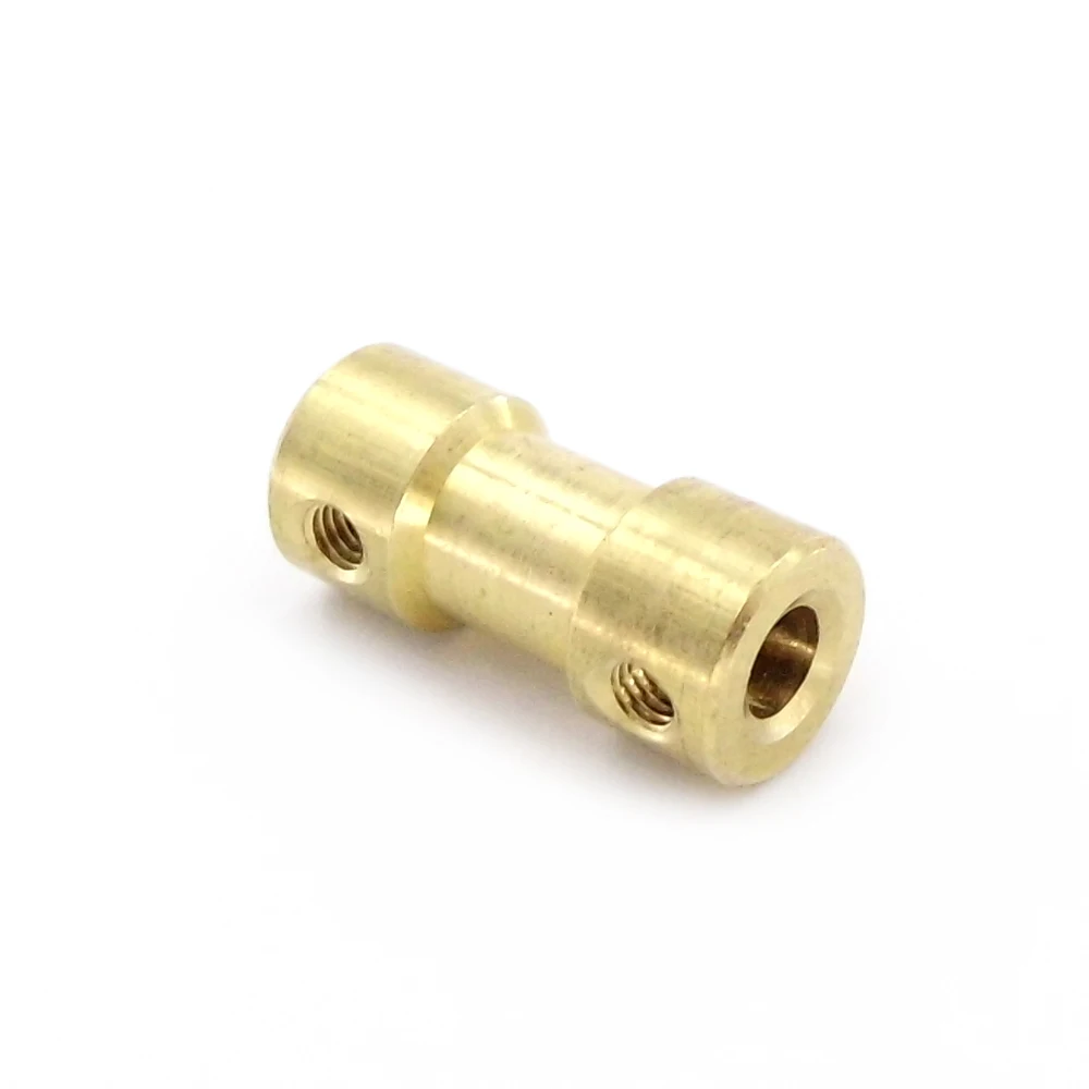 1PC 2mm 2.3mm 3mm 3.175mm 4mm 5mm 6mm Motor Shaft Coupling Copper Joint Coupler Connector for RC Boat Marine Car Robot