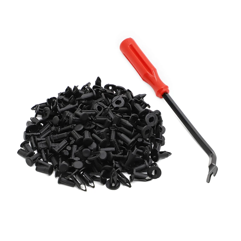 8mm Fender Clips Body Rivets For HONDA TRX 400 EX 400EX 300EX TRX450R For Polaris Sportsman RZR Ranger W/ Fastener Removal Tool