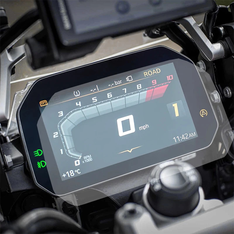HD Tempered Glass Film For BMW R1200GS R1250GS / Adventure 2018-on C400X 2019 2020 F900R/XR S1000RR/XR F750GS F850GS & Adventure