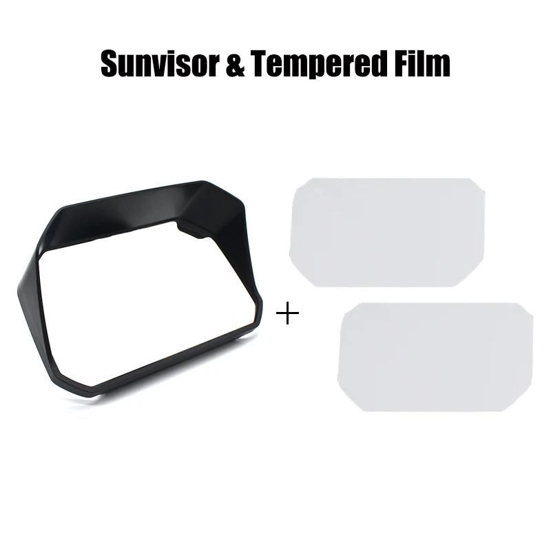 HD Tempered Glass Film For BMW R1200GS R1250GS / Adventure 2018-on C400X 2019 2020 F900R/XR S1000RR/XR F750GS F850GS & Adventure