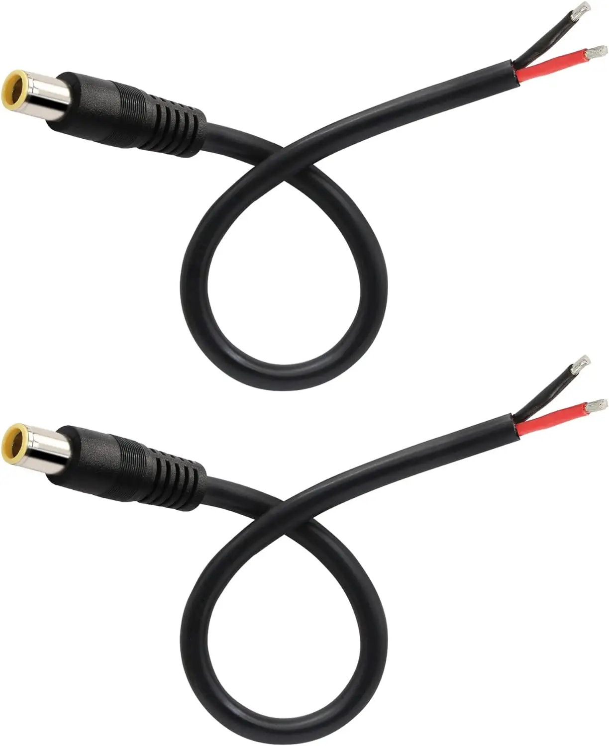1pc DC Tip 7.9mm X 5.5mm 8mm Male Plug Connector Cable Cord For IBM Replacement 30cm/1ft 16AWG