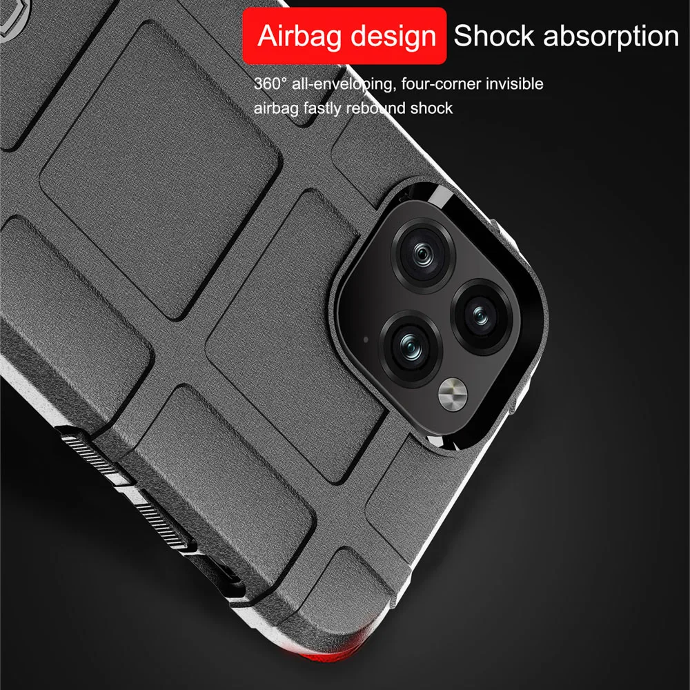 Shockproof Rugged Phone Case for Apple iPhone 15 16 17 18 Pro Max 13 12 Mini 11 14 Plus Air Soft Silicone Protective Armor Cover