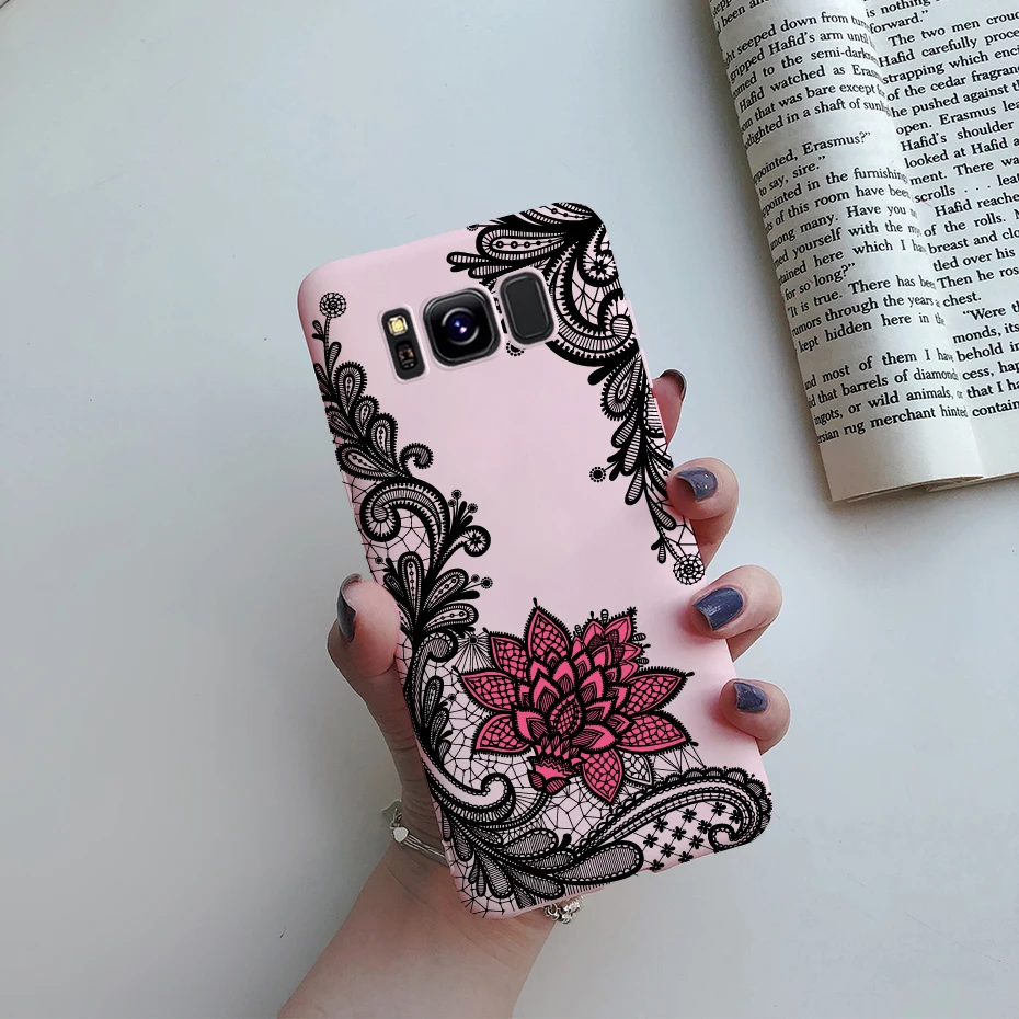 For Samsung Galaxy S8 S8 Plus S8+ Samsung S 8 S8plus Case Cover Silicone Cute Soft Matte Back Phone Protector Cover Funda Cases