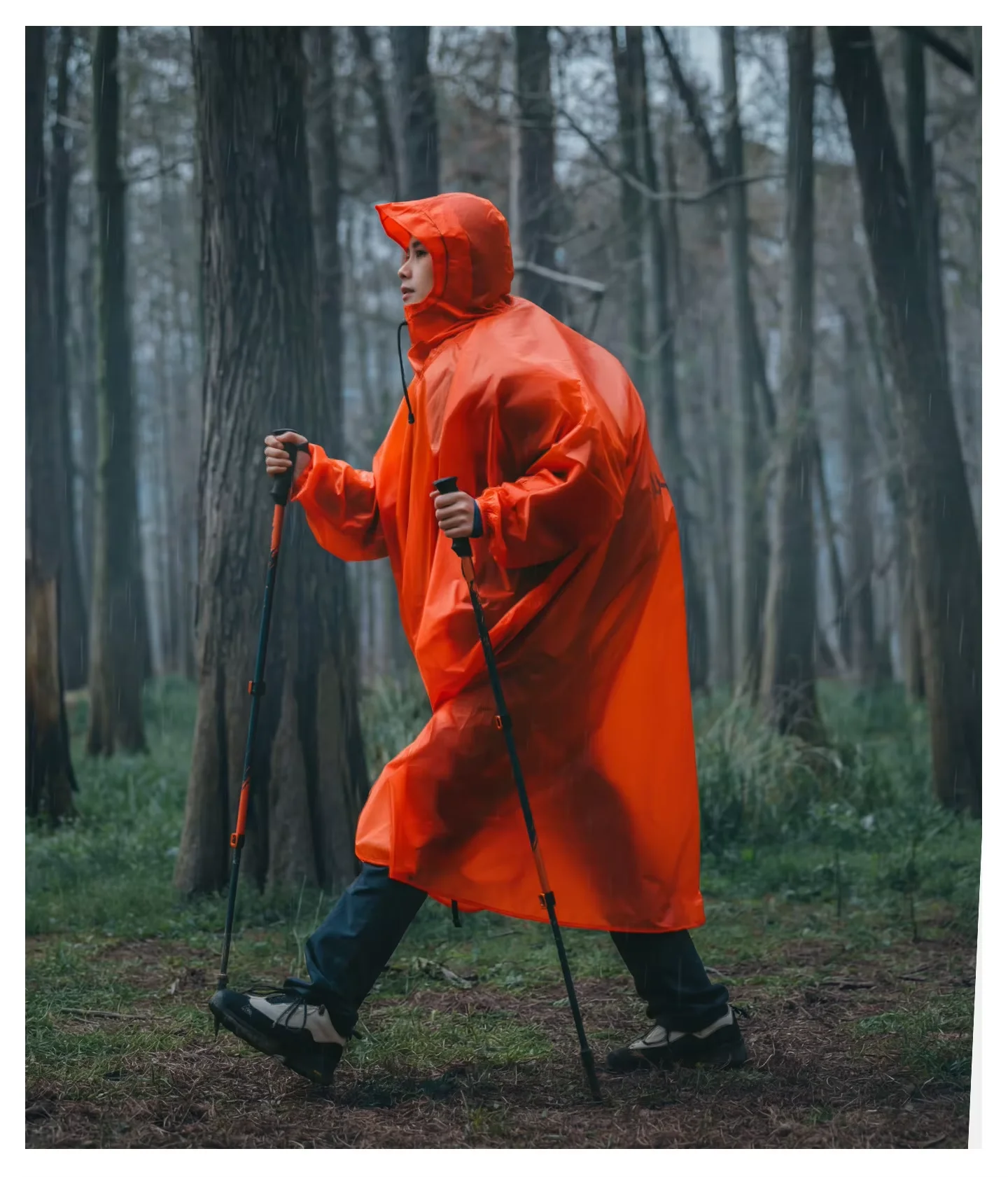 Naturehike Rain Jacket Waterproof 3 in 1 Multifunction Raincoat 210T 20D Canopy Rainwear Camping Mat Windbreaker Bike Poncho