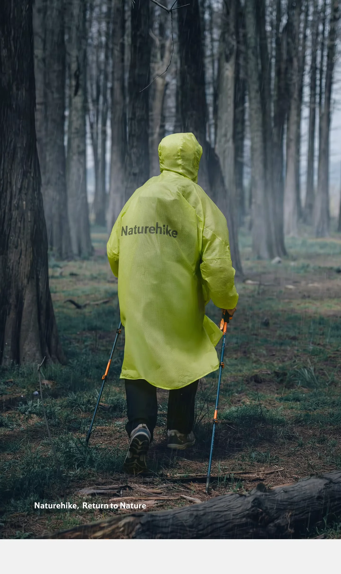 Naturehike Rain Jacket Waterproof 3 in 1 Multifunction Raincoat 210T 20D Canopy Rainwear Camping Mat Windbreaker Bike Poncho