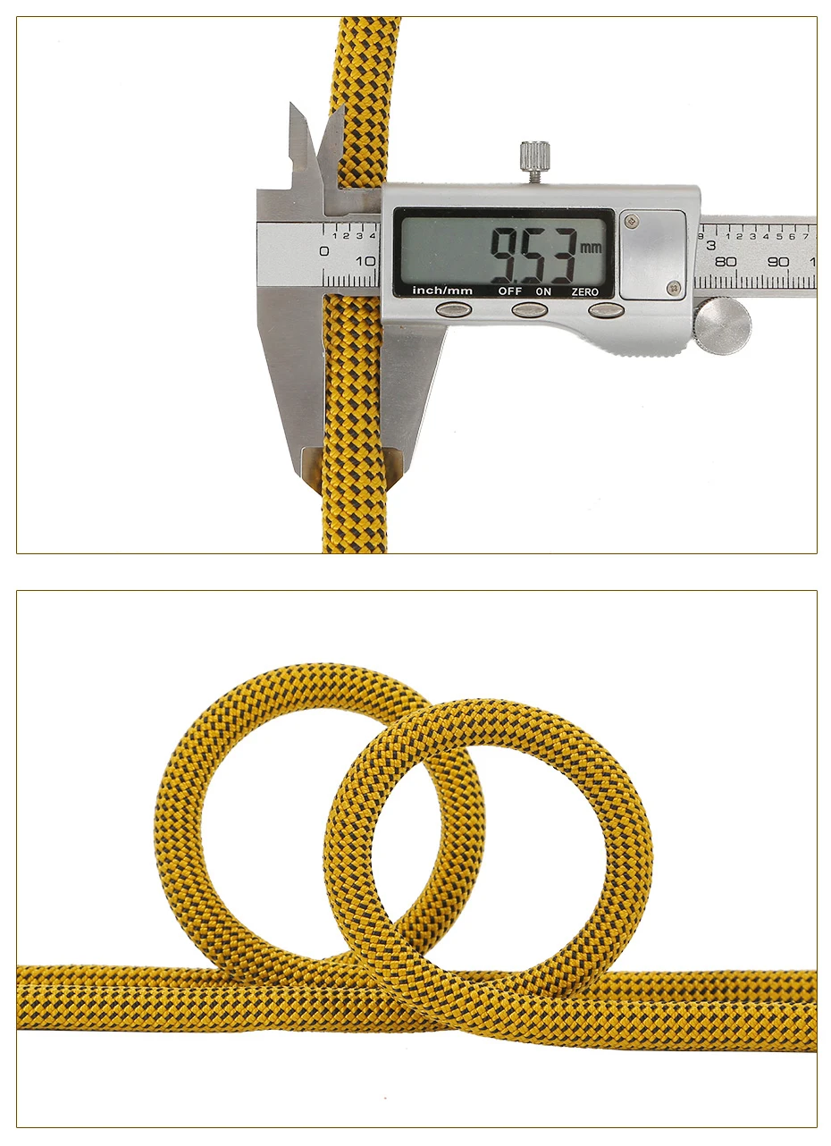 XINDA High Quality Adjust Cowstail Positioning Lanyard Adjuster For Ascending Descending Rock Climbing SRT Caving