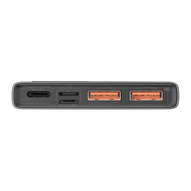 Baseus PD 22.5W Power Bank 10000mAh Portable Fast Charging Powerbank Type C USB-C PD Qucik Charge External Battery Charger