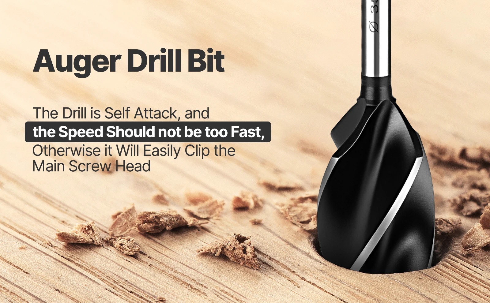 10-35mm Woodworking Twist Drill Bit Fast Cut Auger Carpenter Joiner Tool Drill Bit For Drawer Door Lock Woodworking Hole Opener