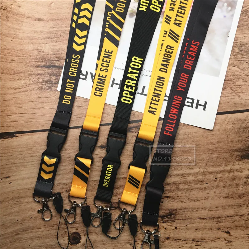 Keychain Straps Rope Mobile Phone Charm Neck Strap Lanyard for ID Card Keycord DIY Lanyard Hang Rope New Pattern