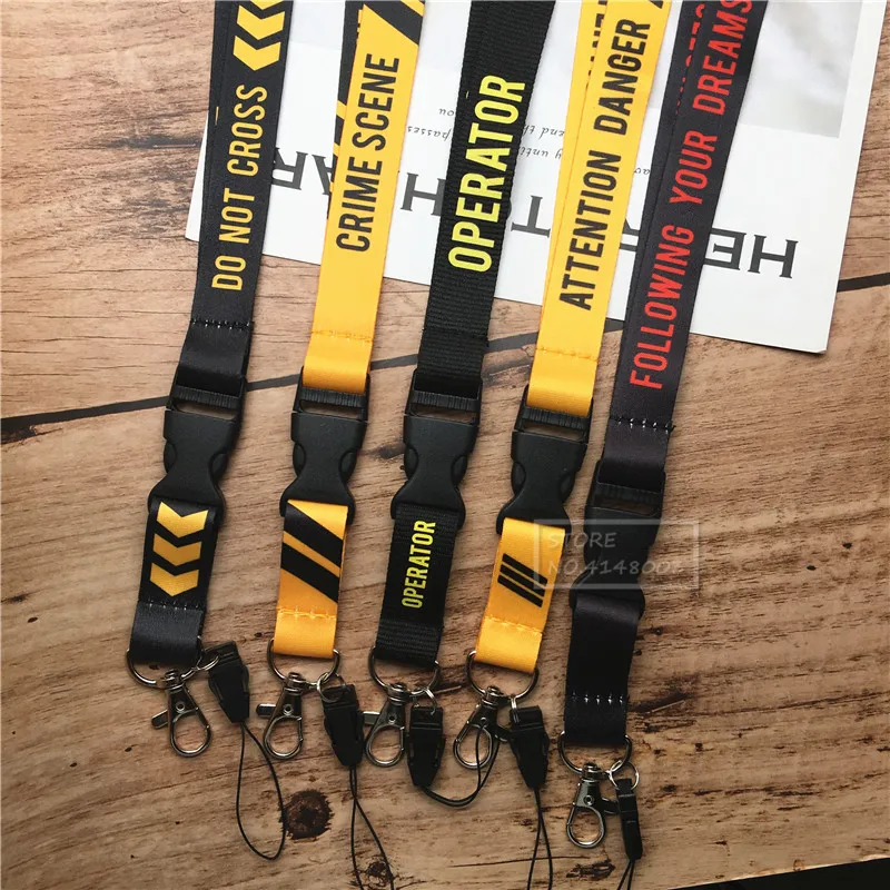 Keychain Straps Rope Mobile Phone Charm Neck Strap Lanyard for ID Card Keycord DIY Lanyard Hang Rope New Pattern