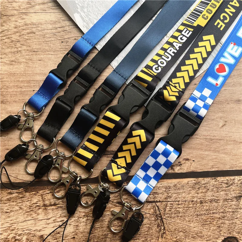 Keychain Straps Rope Mobile Phone Charm Neck Strap Lanyard for ID Card Keycord DIY Lanyard Hang Rope New Pattern