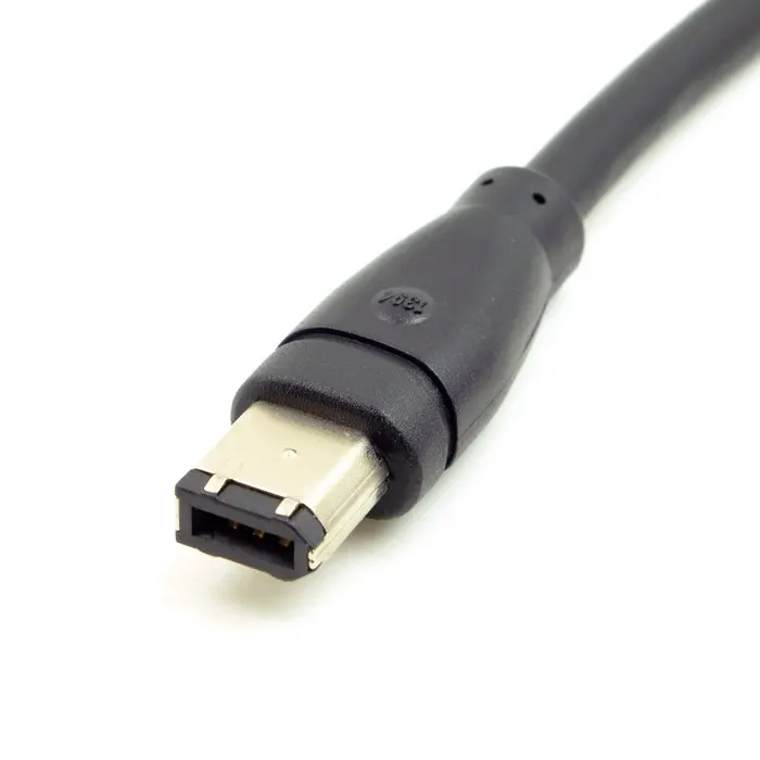9 PIN / 6 PIN BETA FireWire 800 1394 FireWire 400 9-6 Cable IEEE 1394B 1.8m 6FT 180cm Black 3m 5m