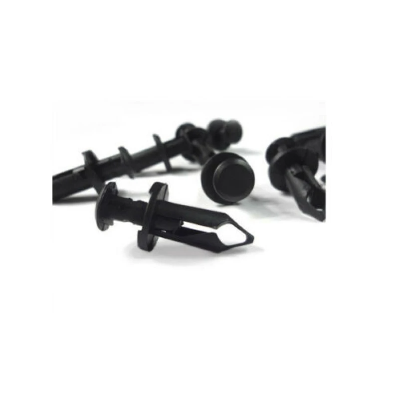 100Pcs 8mm Fender Clip Body Rivet Fastener Hole Push Pin Clip ABS Plastic for Polaris Sportsman Rangers RZR 550 850 XP ATV UT