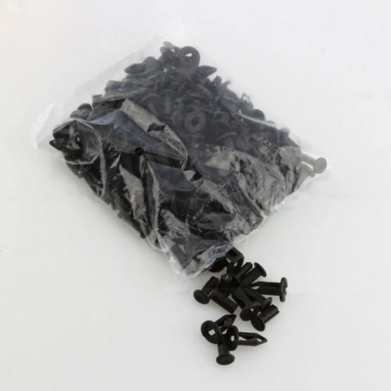 100Pcs 8mm Fender Clip Body Rivet Fastener Hole Push Pin Clip ABS Plastic for Polaris Sportsman Rangers RZR 550 850 XP ATV UT