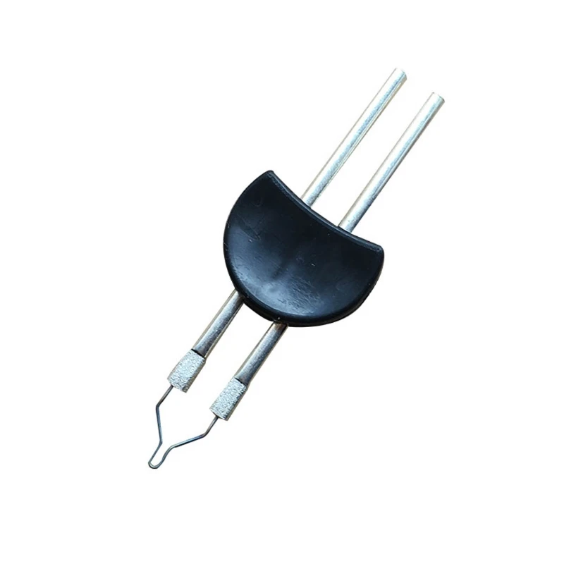 77HE 5Pcs Perfect End Thread Cord for Burner Fine Tips End Melting Welding Pen for Head Replacement Fitting Jewel