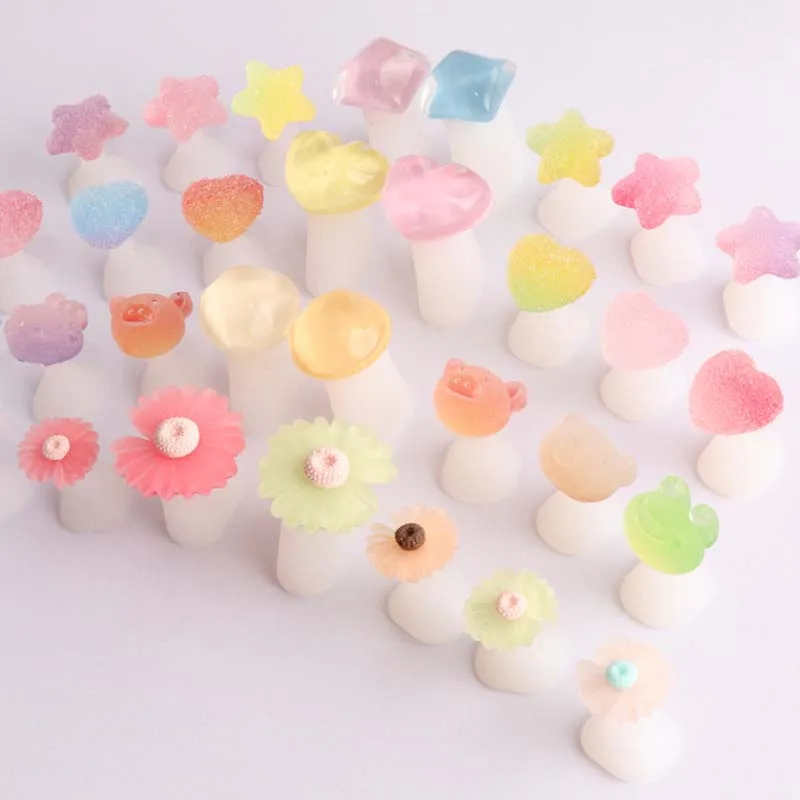 8Pcs Candy Silicone Toe Separator Foot Finger Divider Form Manicure Pedicure Care Nail Art Tool Daisy Flower Holder Accessory
